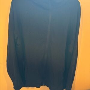 Black Lululemon Zip-Up Hoodie Large